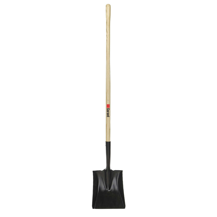 Garant Long Wooden Handle Square Point Shovel