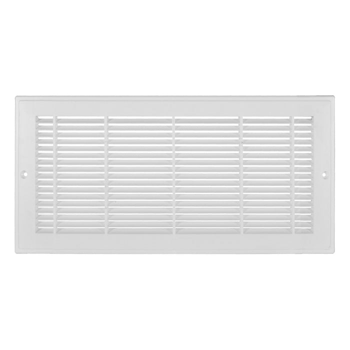 Plastic White Sidewall Return Air Grille