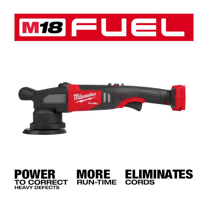 Milwaukee M18 FUEL Cordless 15mm Random Orbital Polisher - Tool Only