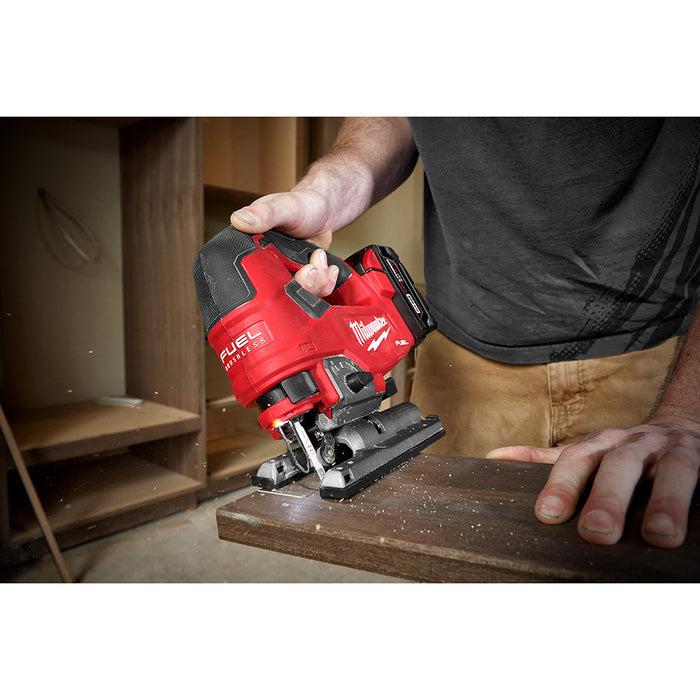 Milwaukee M18 FUEL Cordless D-handle Jig Saw - Tool Only