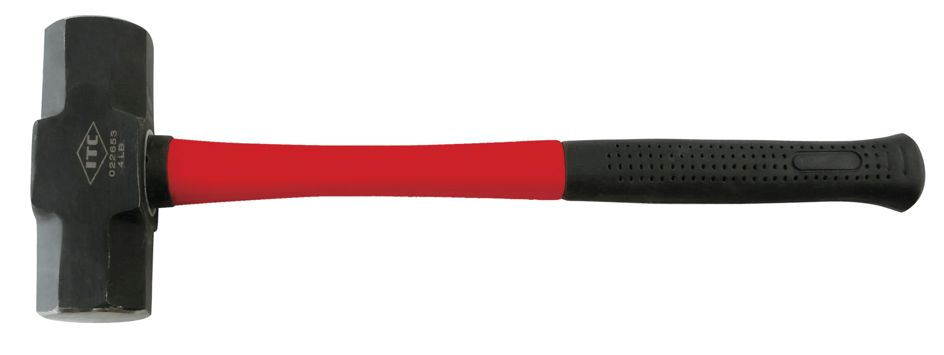 ITC 4 lbs. Fiberglass Sledge Hammer - 16" Long Handle