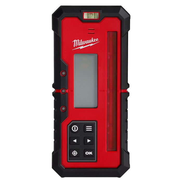 Milwaukee Red Exterior Dual Slope Rotary Laser Receiver