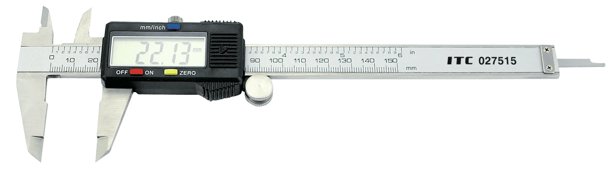 ITC 6" SAE & Metric Digital Caliper