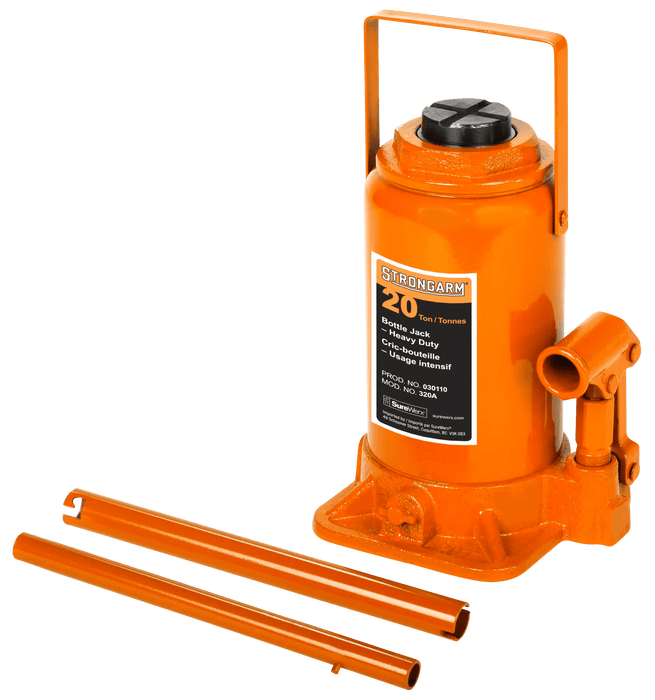 StrongArm Heavy Duty Bottle Jack - 20 Ton