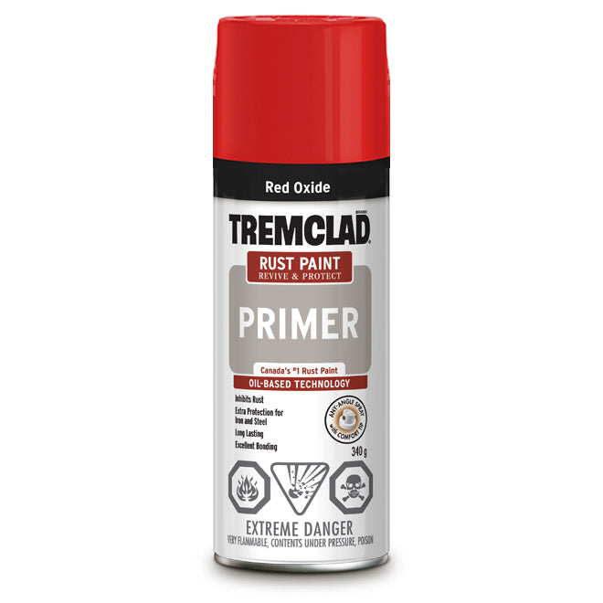 Tremclad Rust Primer 340g Aerosol Spray