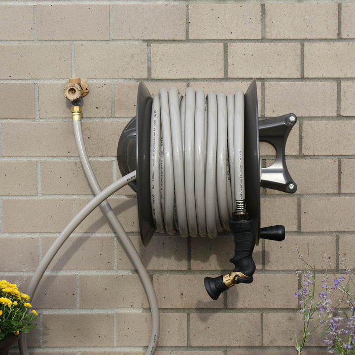 Eley Wall Mount Garden Hose Reel