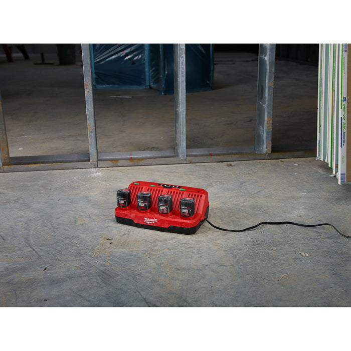 Milwaukee M12 4-Bay Sequential Charger