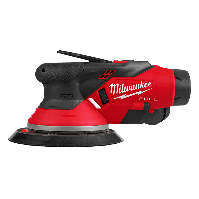 Milwaukee M12 FUEL™ 6" Random Orbital Sander Kit (3/32")