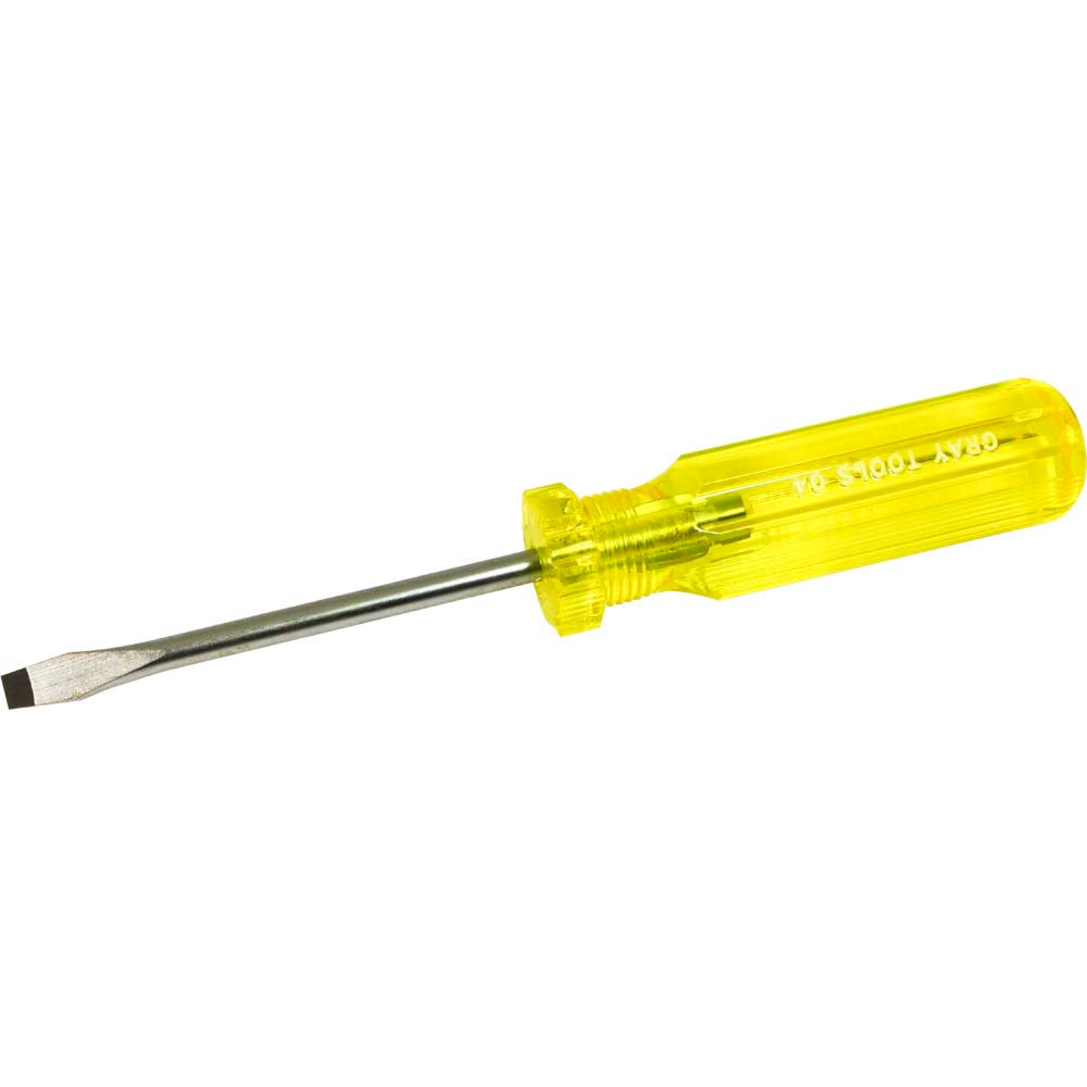 Gray Tools Slotted Round Shank Screwdrivers — Interline Wholesale Hardware