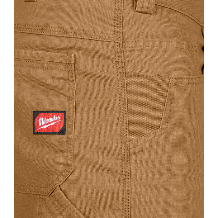 Milwaukee Heavy Duty Flex Work Pants (Khaki)