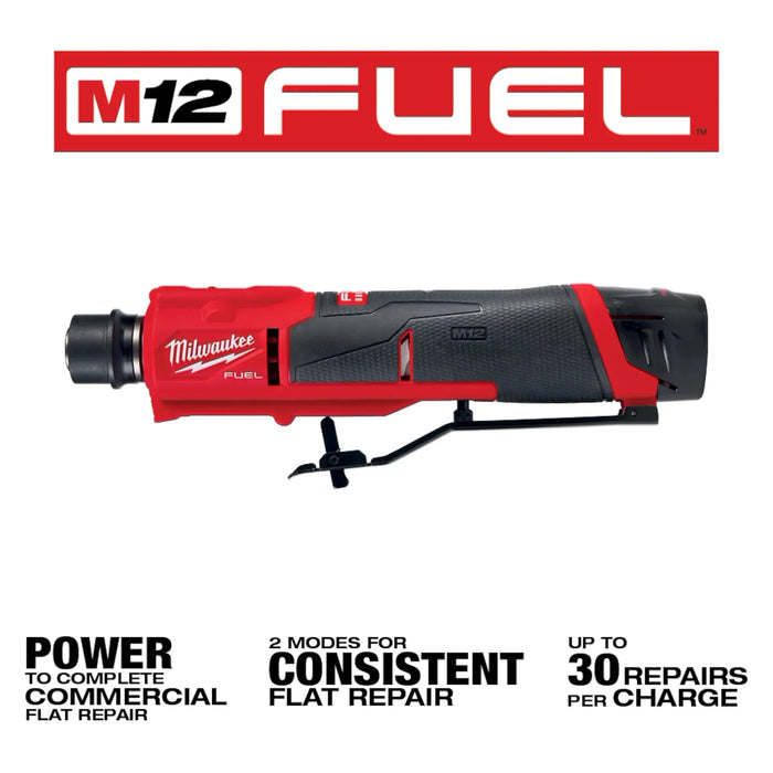 Milwaukee M12 FUEL Low Speed Tire Buffer - Tool Only
