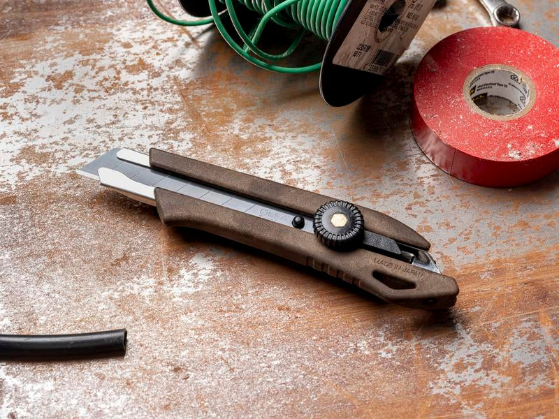 OLFA 18mm Wood Composite Ratchet Lock Utility Knife