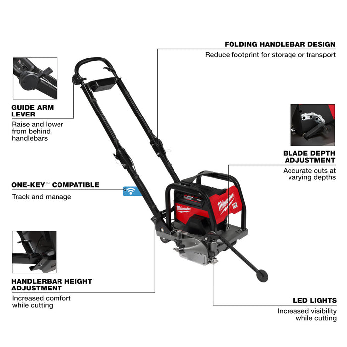 Milwaukee MX FUEL™ 6" Green Concrete Saw Kit