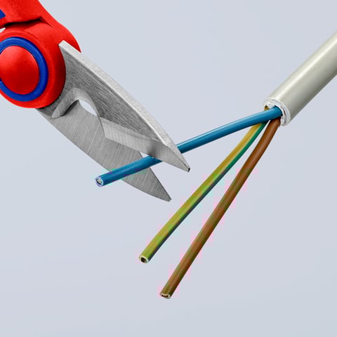 Knipex Electricians' Shears w/ Crimper