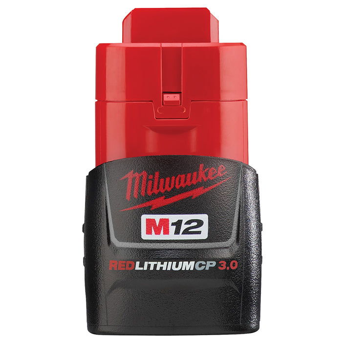 Milwaukee M12 REDLITHIUM 3.0Ah Compact Battery