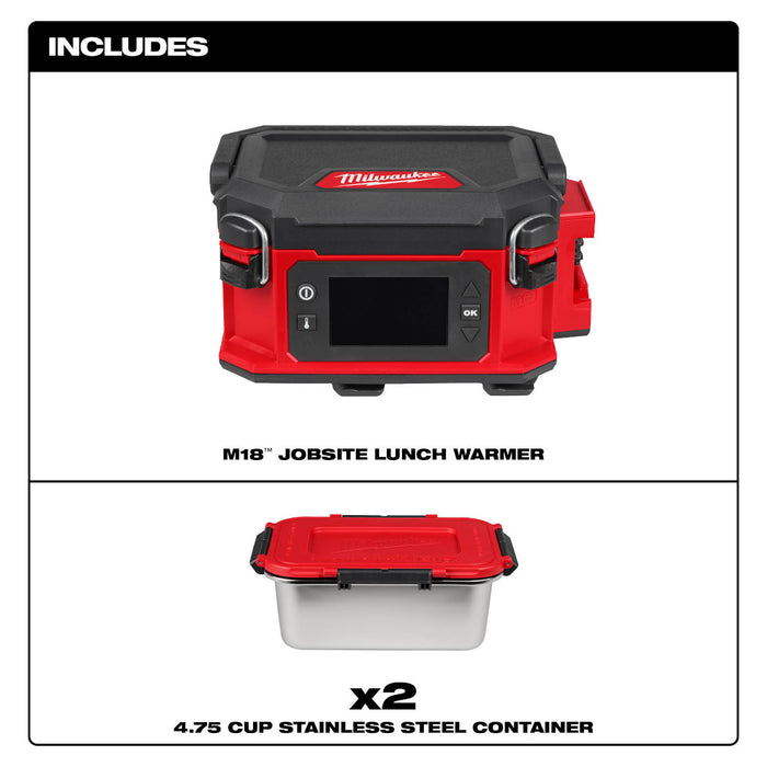 Milwaukee M18 Jobsite Lunch Warmer