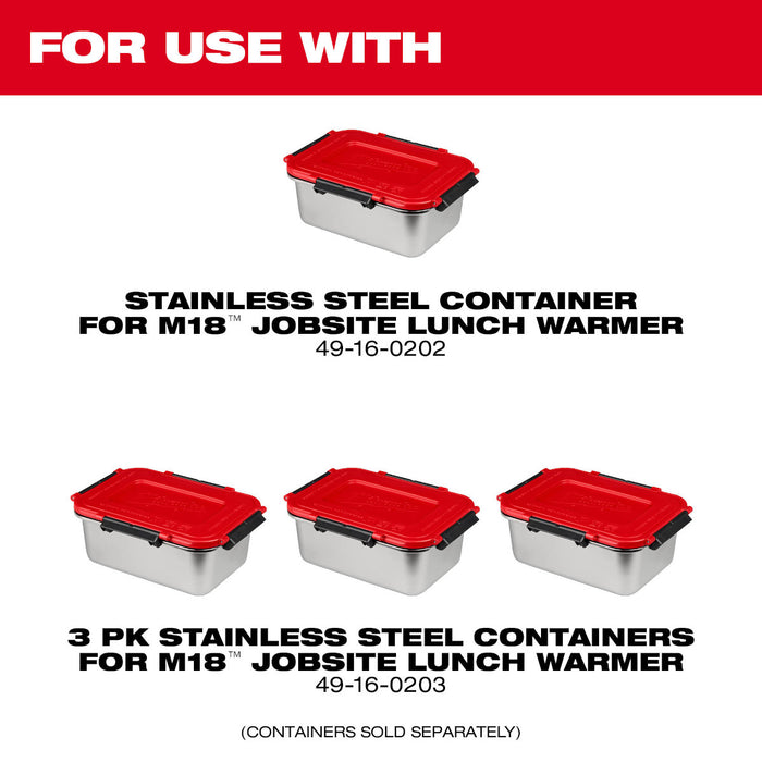 Milwaukee M18 Jobsite Lunch Warmer