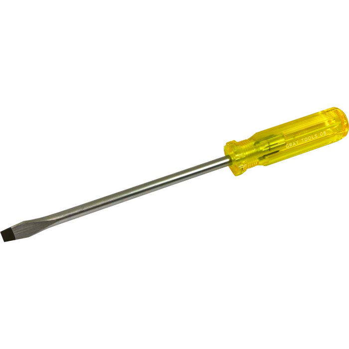 Gray Tools Slotted Round Shank Screwdrivers