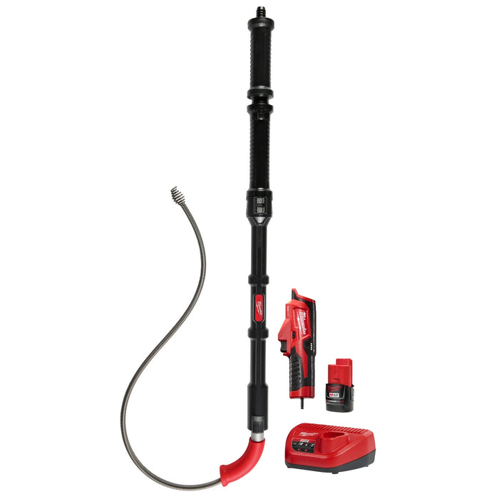 Milwaukee M12 TRAPSNAKE 6ft Toilet Auger Kit