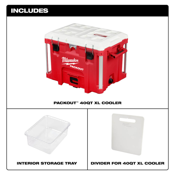 Milwaukee PACKOUT 40QT XL Cooler