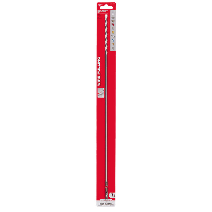 Milwaukee SHOCKWAVE Carbide Bellhanger Multi-Material Bit - 16" x 18"