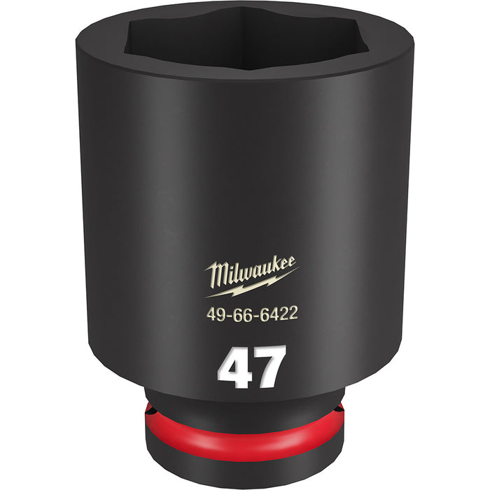 Milwaukee SHOCKWAVE Metric Impact Deep Socket 6-Point
