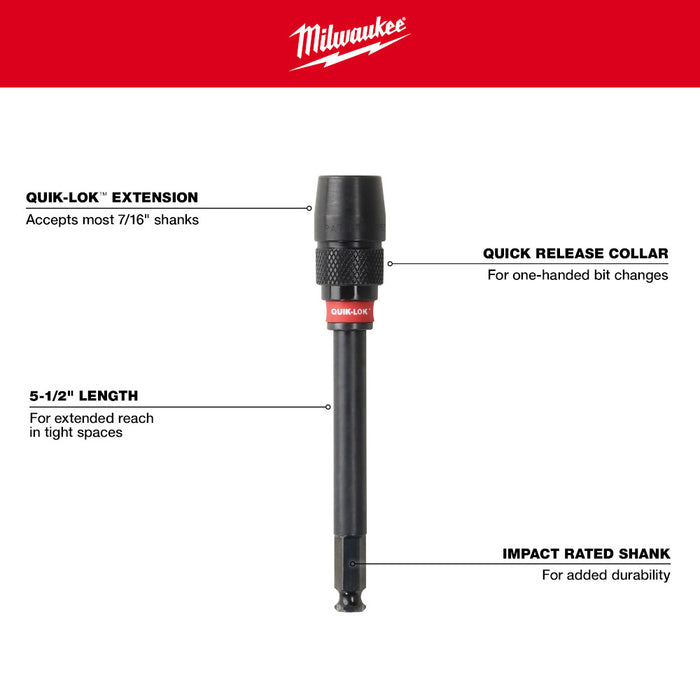 Milwaukee Universal QUIK-LOK Extension