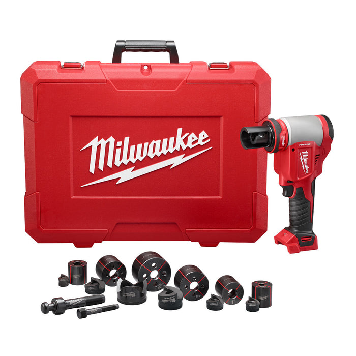 Milwaukee M18 FORCE LOGIC 10 Ton Knockout Tool 1/2" to 2"