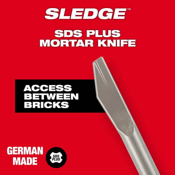 Milwaukee SDS Plus SLEDGE™ Mortar Knife