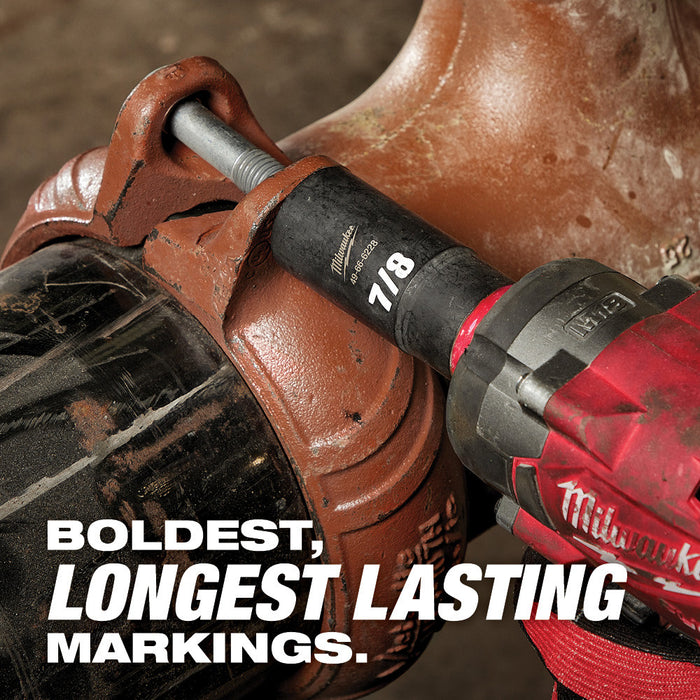 Milwaukee PACKOUT 27 pc. SAE/Metric SHOCKWAVE Impact Socket Set 1/2" Drive