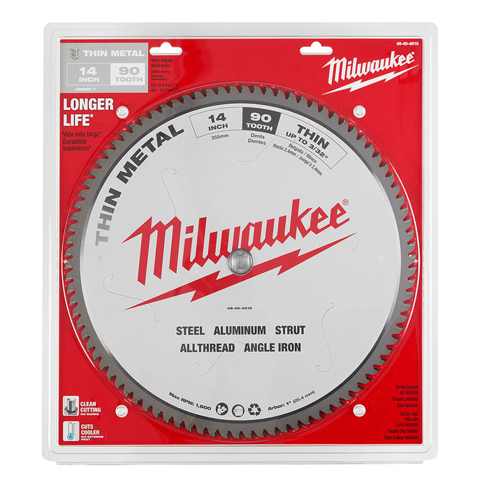 Milwaukee Metal Circular Saw Blades