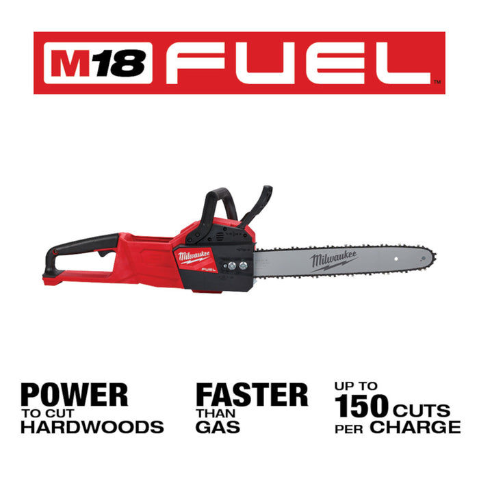 Milwaukee M18 FUEL Cordless 16" Chainsaw  - Tool Only