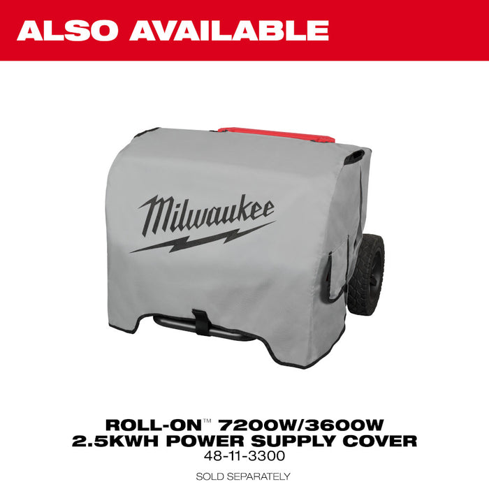 Milwaukee Roll-On 7200W/3600W 2.5kWh Power Supply