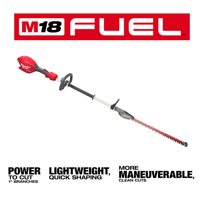 Milwaukee M18 FUEL™ Short Pole Hedge Trimmer