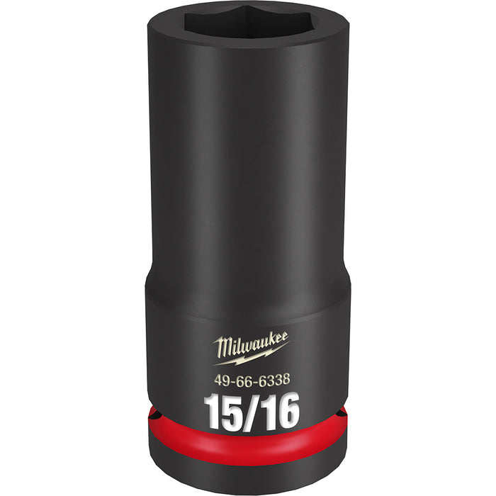 Milwaukee SHOCKWAVE SAE Impact Deep Socket 6-Point