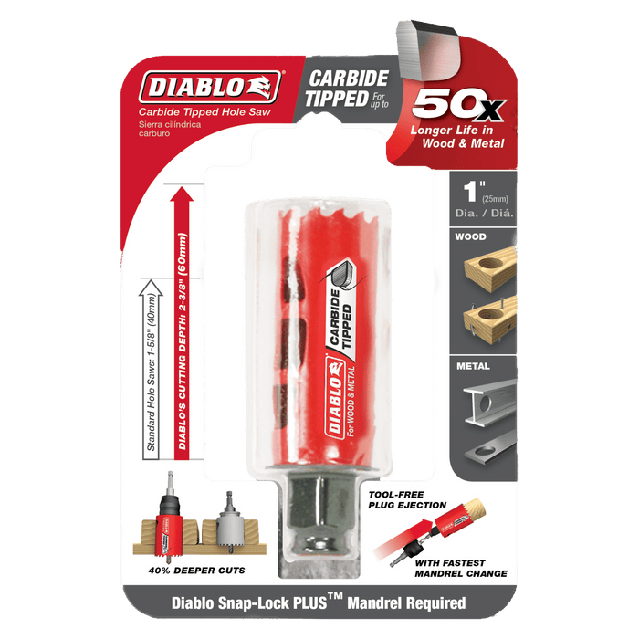 Diablo Carbide Teeth Hole Saw