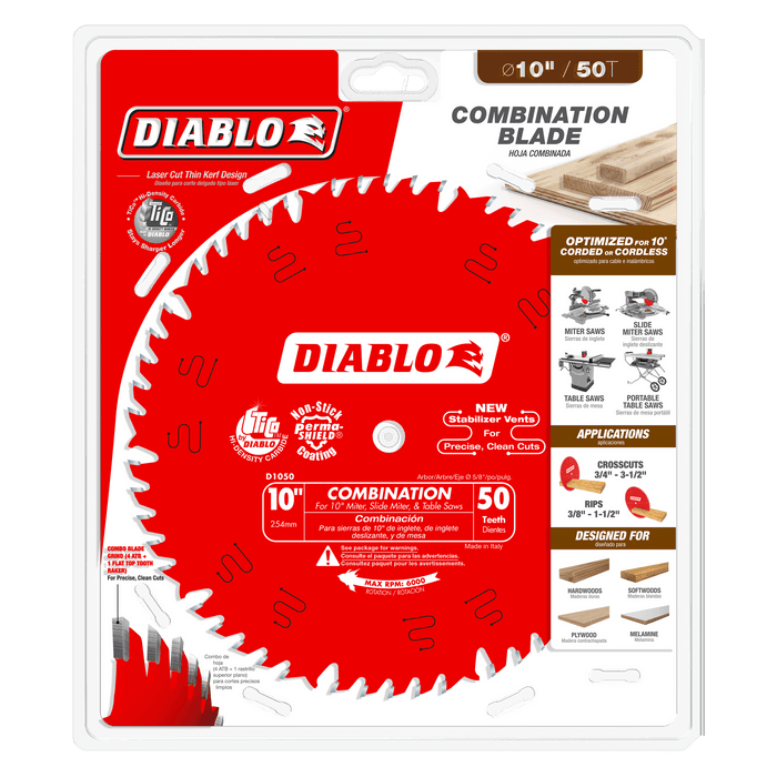 Diablo Combination Mitre Saw Blade For Wood