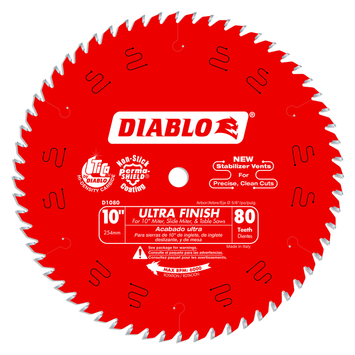 Diablo Ultra Finish Saw Blade for Wood