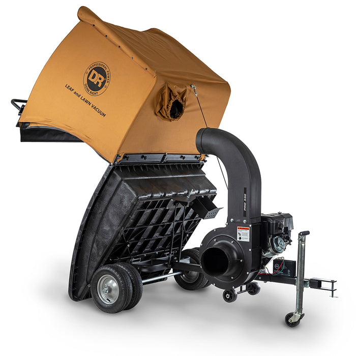 DR PRO 330 9.2hp Tow-Behind Leaf and Lawn Vacuum