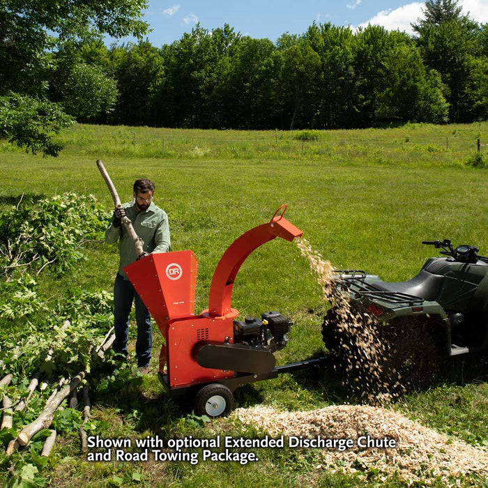 DR PRO 475 Self Feeding Wood Chipper