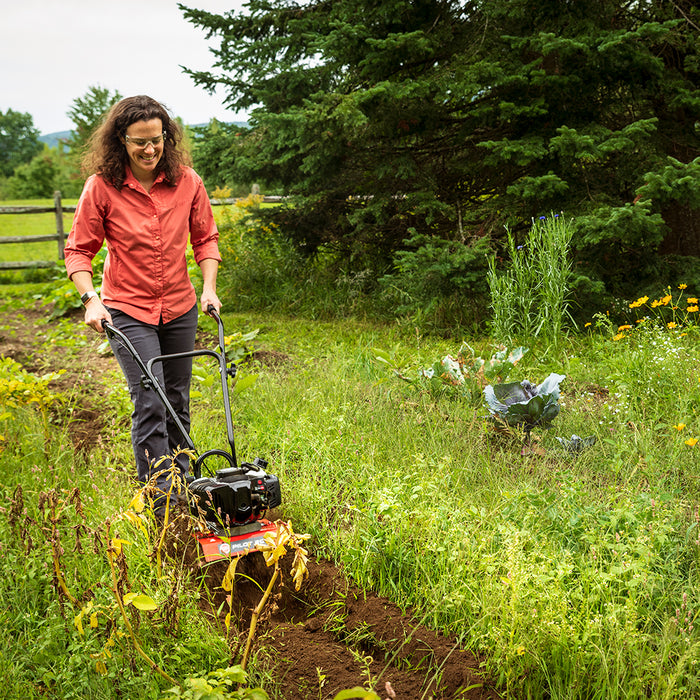 DR PILOT 2C 2-Cycle Mini Gas Powered Tiller Cultivator