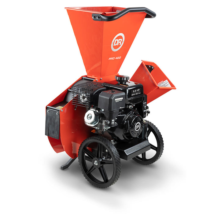 DR PRO 420 9.2HP Gas Powered Electric Start Chipper Shredder