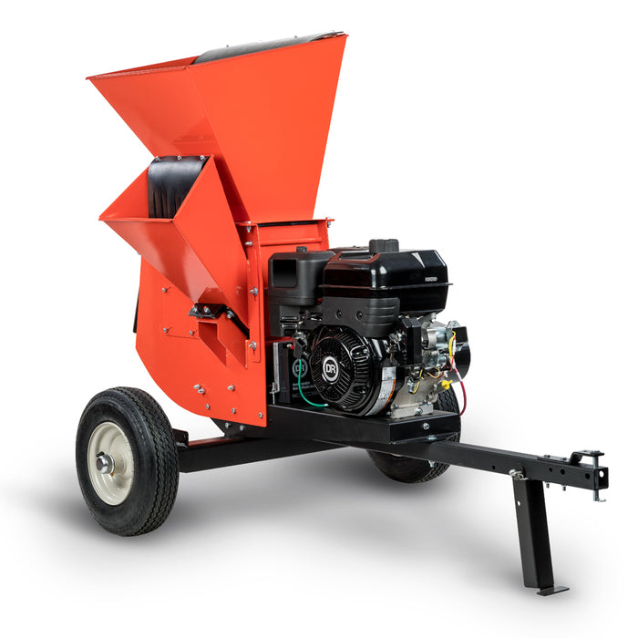 DR PRO XL520 12HP Gas Powered Tow Behind Chipper Shredder