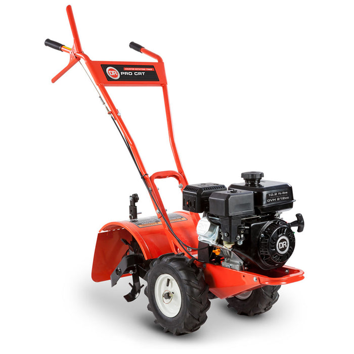 DR PRO CRT Gas Powered Rear Tine Rototiller