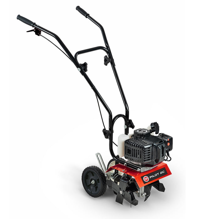 DR PILOT 2C 2-Cycle Mini Gas Powered Tiller Cultivator