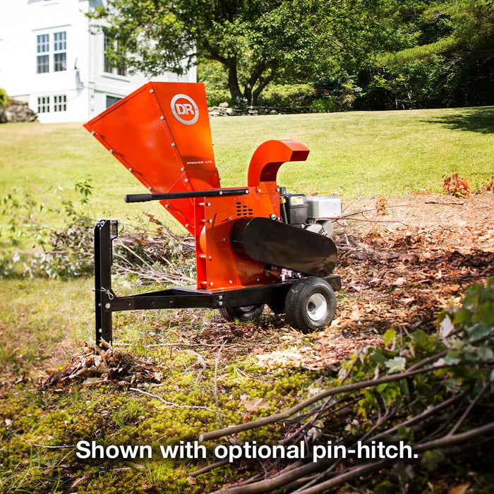 DR PREMIER 375 Self-Feeding Gas Powered Wood Chipper