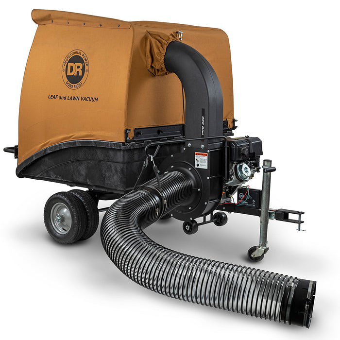 DR PRO 330 9.2hp Tow-Behind Leaf and Lawn Vacuum