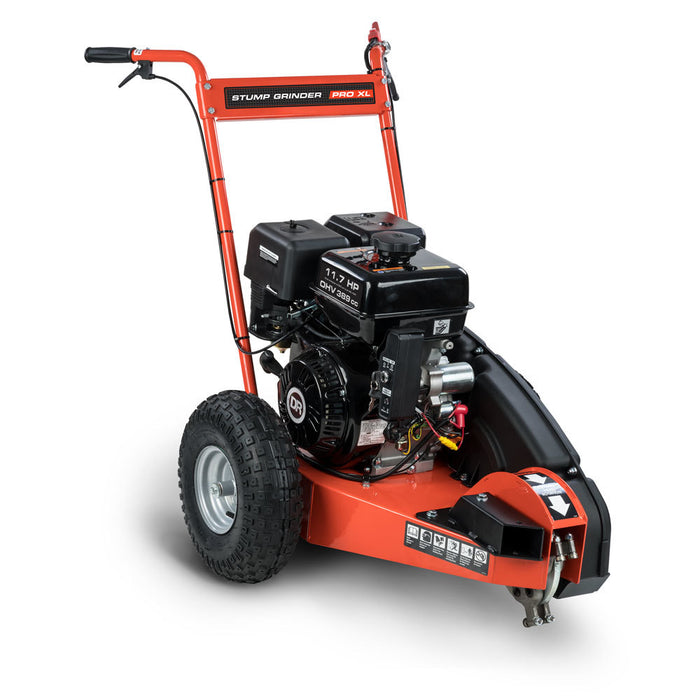 DR PRO XL 11.7HP Gas Powered Stump Grinder