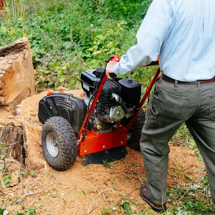 DR PRO 9.2HP Gas Powered Stump Grinder