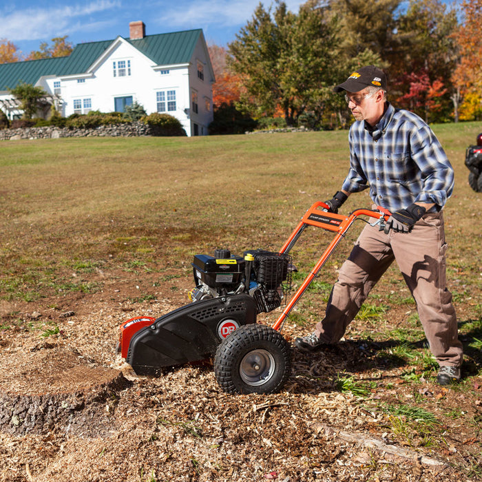 DR PREMIER 6.6HP Gas Powered Stump Grinder